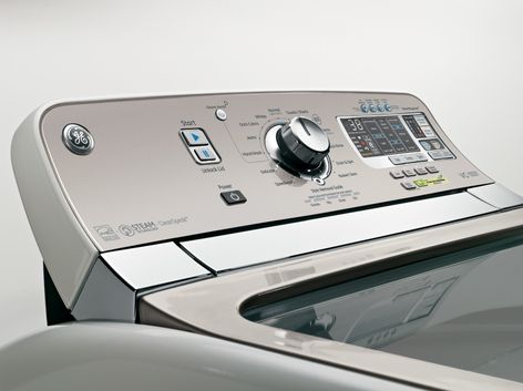GE High-Efficiency Topload Washer Control Panel
