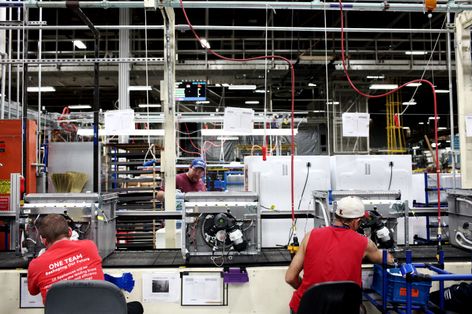 Richard Ard, GE dishwasher production line