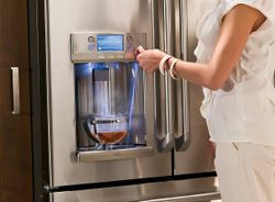 GE Café French door refrigerator with hot water dispenser GE Café French door refrigerator with hot water dispenser