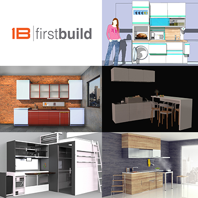 Five winners were selected for the FirstBuild Micro-Kitchen Challenge; each design will contribute to the final design that will be manufactured at FirstBuild’s microfactory in Louisville, Ky.