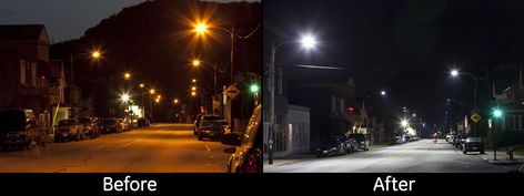 Tarentum will use 220,000 fewer kWhs of electricity after the switch to light its streets, saving $40,000 a year.