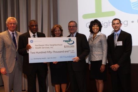 Northeast Ohio Neighborhood Health Services plans to use its $250,000 donation from GE Foundation to aid patients with diabetes.