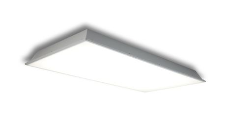 Lumination BT Series LED lighting fixtures deliver uniform light distribution across the face of the luminaire, filling the entire T-grid ceiling frame with a pleasing, even light that reduces glare common in office and retail lighting.