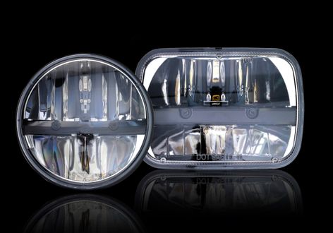 GE's NIGHTHAWK™ LED headlights are built using a rugged aluminum die-cast lamp housing and solid-state circuitry design to withstand rough conditions and vibration.