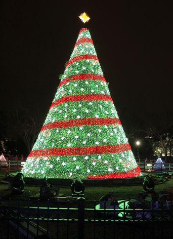 ge led holiday lighting shines bright on the national ge led holiday lighting shines bright on the national