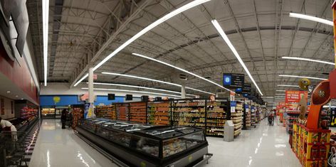 With 200 new Walmart stores adopting the new GE LED ceiling lighting over the next two years, this amounts to a total energy savings of 620 million kWh over the next 10 years.