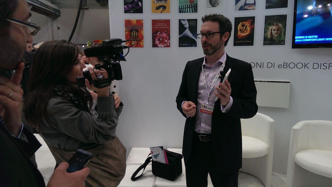 Dave Anderson, Kobo's VP of Vendor Management, Speaking with Ansa