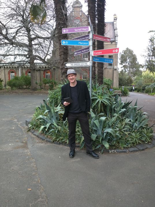 Tony standing