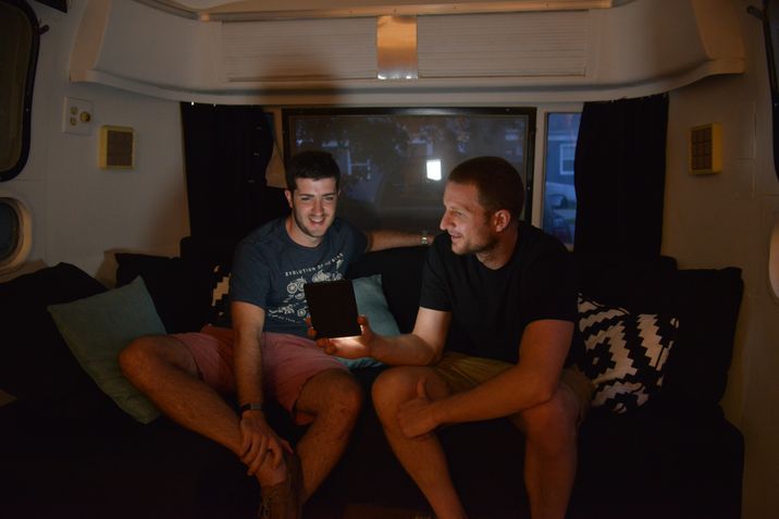 Tim Showing Matt Kobo 2