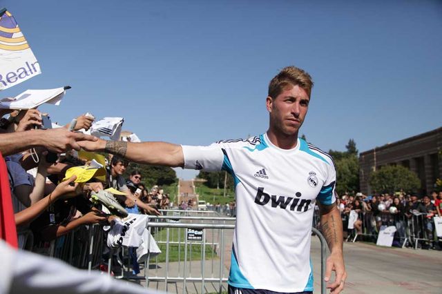 Sergio Ramos of Real Madrid