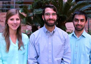 Sarah Barritt, Wesley Kerr and Akash Patel