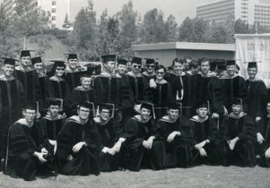 The first graduating class in 1968 had just one woman. Today, women make up more than half of the 2014 graduating class.