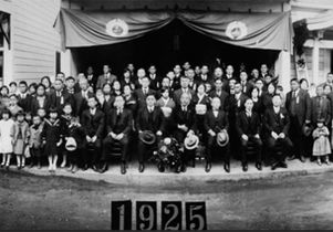 Walnut Grove community in 1925