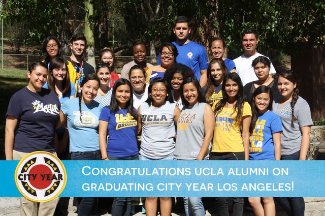 City Year L.A.'s UCLA members