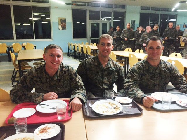 John O’Connell and fellow U.S. Marines