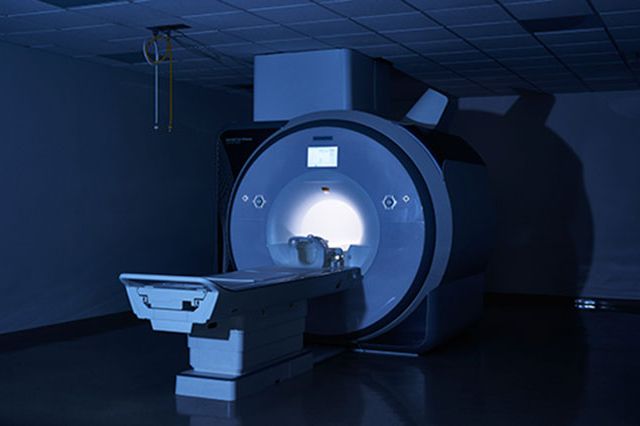 MRI scanner at the Ahmanson-Lovelace Brain Mapping Center at UCLA
