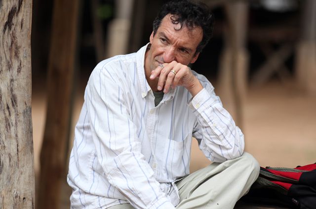 Patrick Heuveline in the field