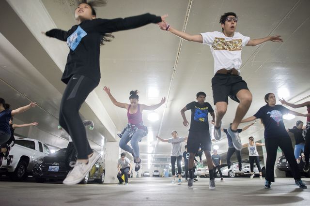 Dance in garage 2