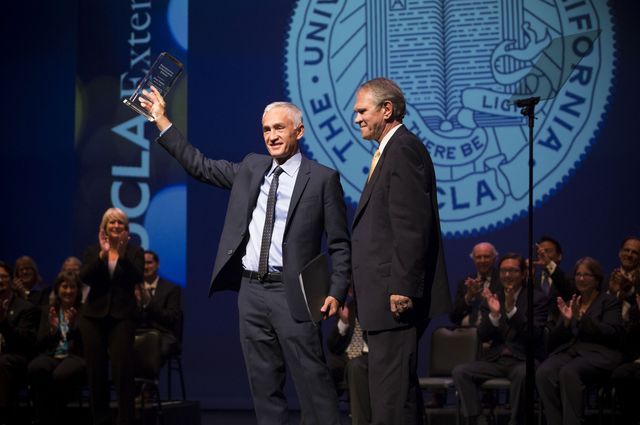 Jorge Ramos receives UCLA Extension's Professional Achievement Award