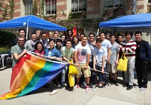 UCLA LGBT Resource Center students
