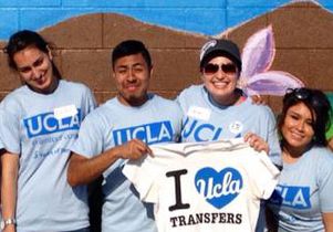 Transfer students at UCLA