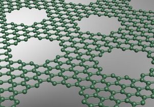 Graphene weed barrier