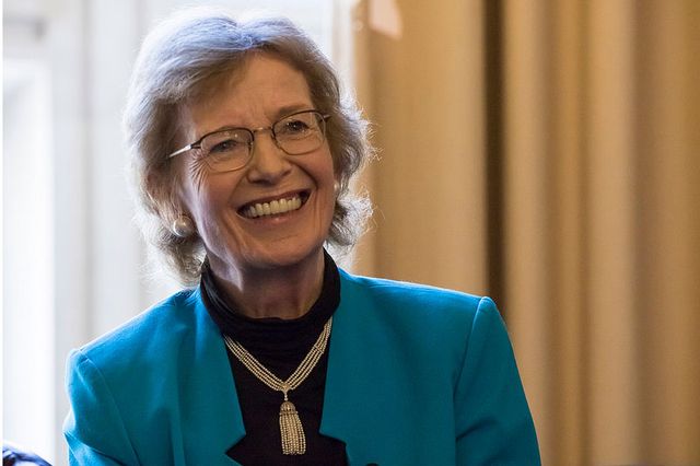 Mary Robinson, former president of Ireland and advocate for climate justice