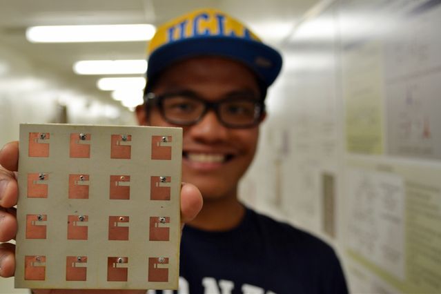 2015 UCLA Grad Slam winner Jean Paul Santos