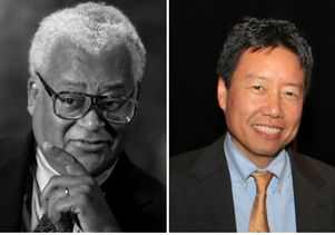 The Rev. James Lawson Jr. and Kent Wong