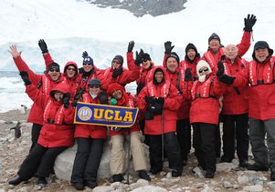 UCLA Alumni travelers on a recent trip to Antarctica