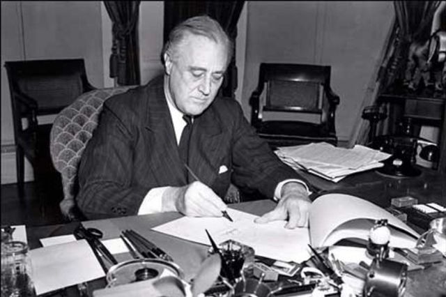 President Franklin D. Roosevelt in 1941