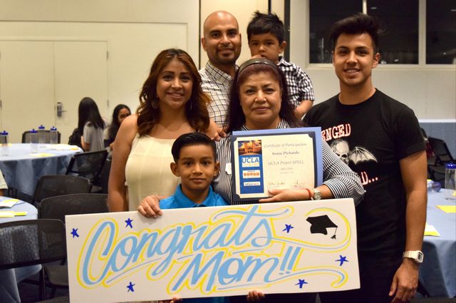 Project Spell graduate - family