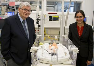 Dr. Ronald Harper and Dr. Kalpashri Kesavan