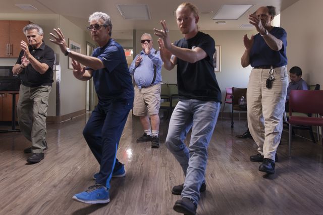 Tai chi class