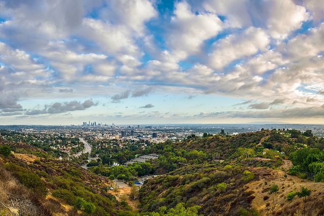 Los Angeles from the Hollywood Bowl Overlook