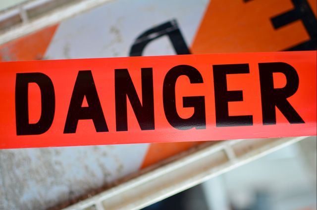 Hazard warning tape