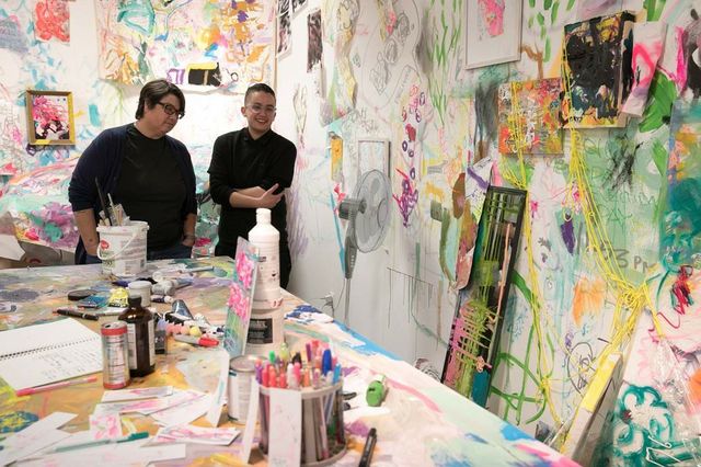 UCLA graduate art studios