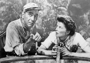 Scene from "The African Queen"