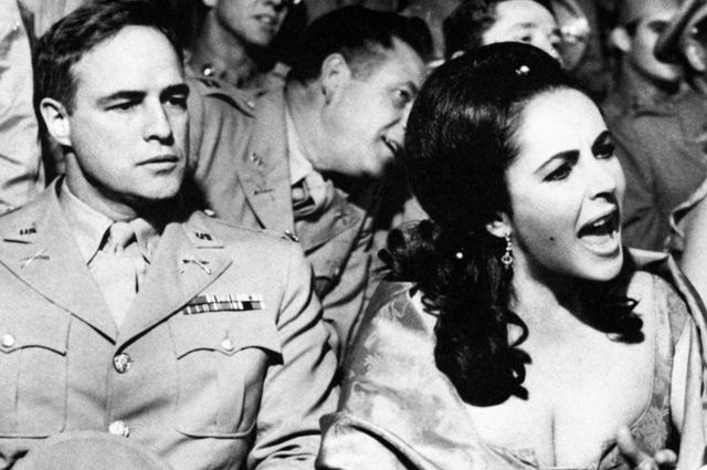 Scene from "Reflections in a Golden Eye"