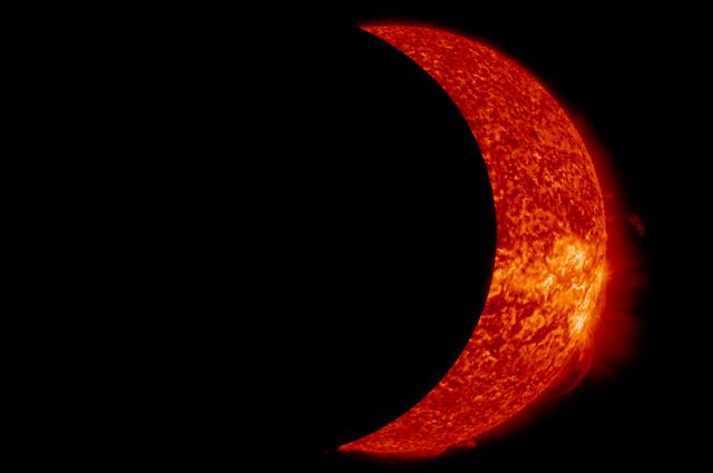 Partial solar eclipse