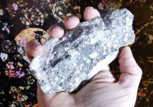 caption lunar meteorite