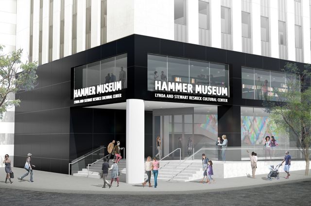 Hammer corner entrance rendering