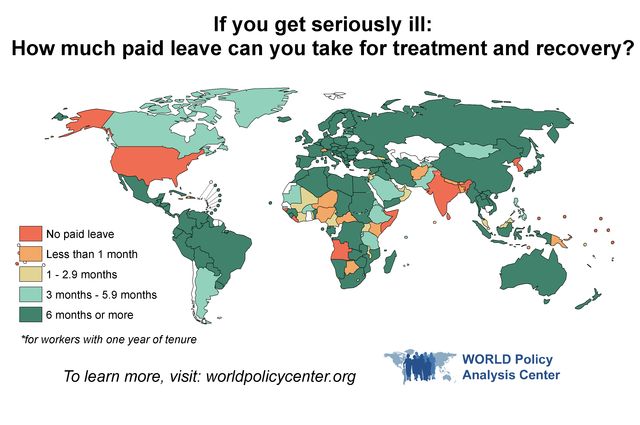 Paid leave map