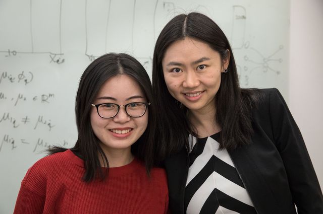 Wei "Vivian" Li and Jingyi "Jessica" Li