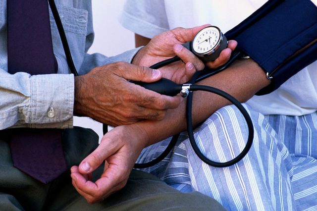 Measuring blood pressure