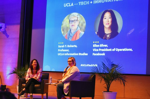 Sarah T. Roberts and Ellen Silver Tech Talk