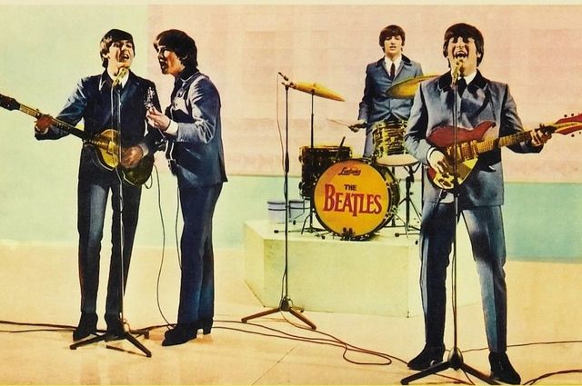 Beatles Hard Days Night poster