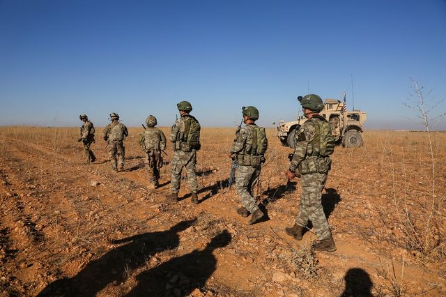 U.S. and Turkish soldiers