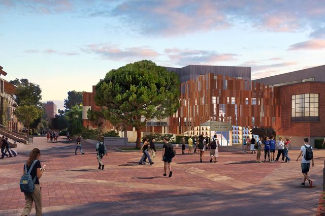 Mo Ostin Academic Center rendering