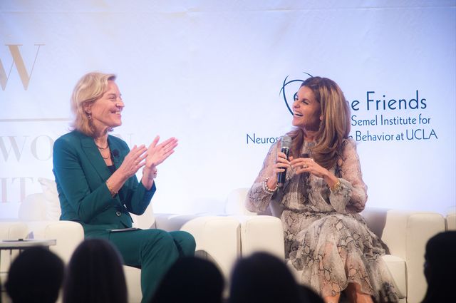 Dr. Kelsey Martin and Maria Shriver